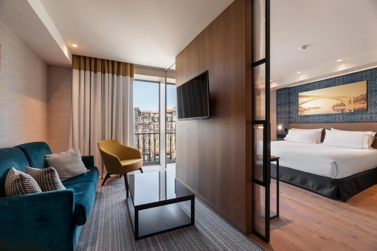 فندق Eurostars Aliados بورتو المظهر الخارجي الصورة A room at the hotel